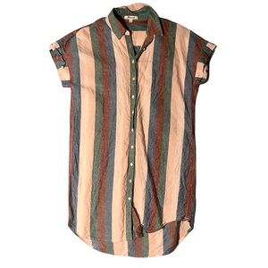 Madewell Linen Shirt Dress